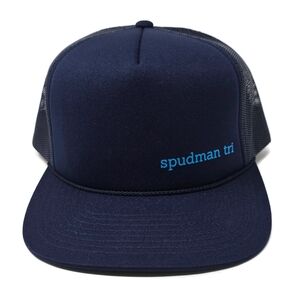 Spudman Tri Navy Blue Triathlon Snapback Trucker Hat